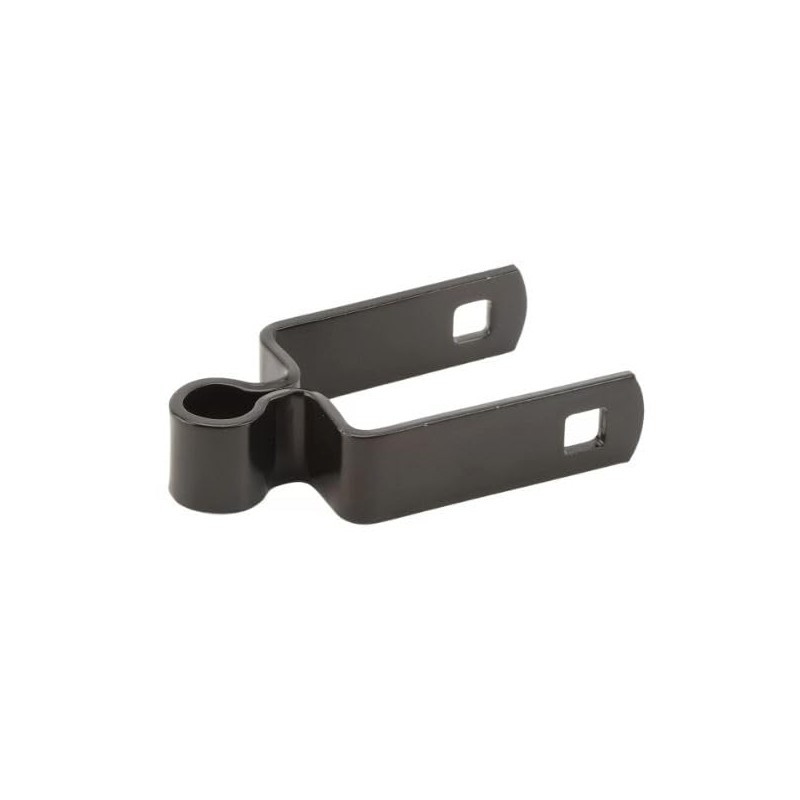2" Square Female Gate Hinge Black Hot Dip Galvanized Steel