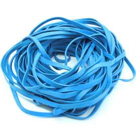 Platinum Rubber 10 Large Oversize Rubber Bands, 30 55 65 gal Garbage, Cat Litter Liner Trash Can