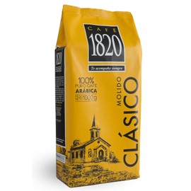 Café 1820 Classic, Premium Costa Rican Ground Coffee, 100% Arabica, Dark Roast, High Altitude Blend with Aroma & Fruity Notes, 32 oz