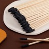 150 Grit Sanding Sticks, 100 Pack Wooden Handle Matchsticks Liquid