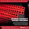 Olsa Tools Magnetic Socket Organizer | 3pc Socket Holder Kit