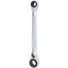 BRILLIANT TOOLS BT013901 4 in 1 Double Ratchet Ring Spanner,