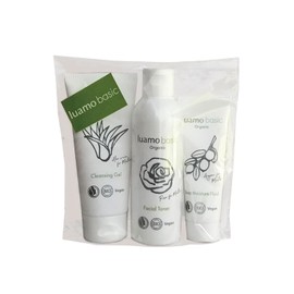Ruamo Basic Skin Care Set [Cleansing Gel] [Lotion] [Cream Lotion] [Face Lotion]