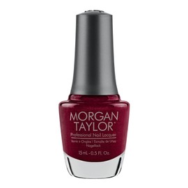 Morgan Taylor Nail Lacquer (A Tale Of Two Nails) Dark Professional Lacquer, Vibrant, Chip-Resistant, Fast-Drying, Long-Lasting, High-Shine, Perfect for Manicures & Pedicure, 0.5 ounce