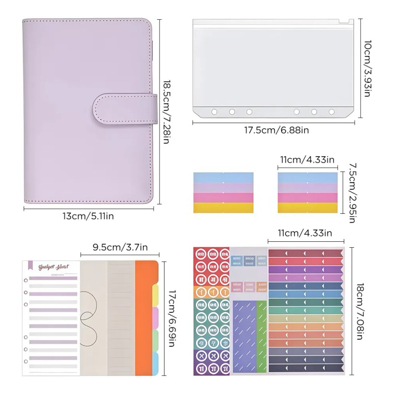 Bolsa De Carpeta Carpeta Organigastos A6 Planner