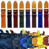vinacreations Men's Crocodile Leather Watch Band, Replacement Watch Strap, Lizard