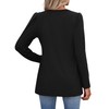 Long Sleeve Shirts for Women Dressy Casual Black Babydoll Tops