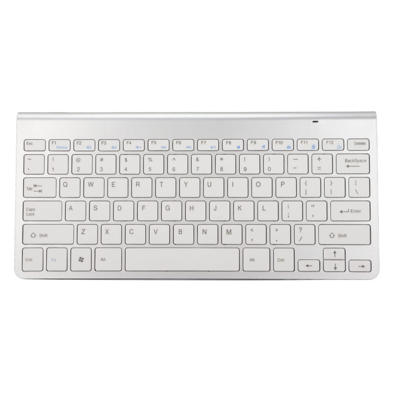 Kabelloses Tastatur-Maus-Set, 2,4 G USB, Dünne Ergonomische Stummschalttaste für Computer