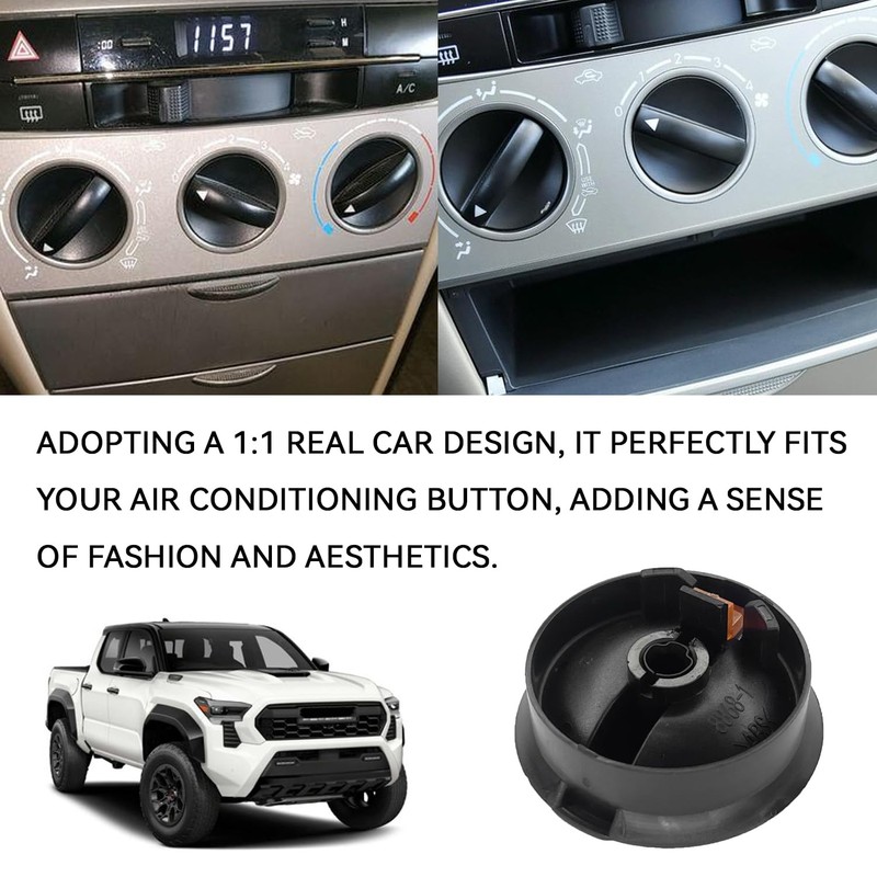 HHZL AC Control Knob Replacement for Tacoma Fan Heater, Blower