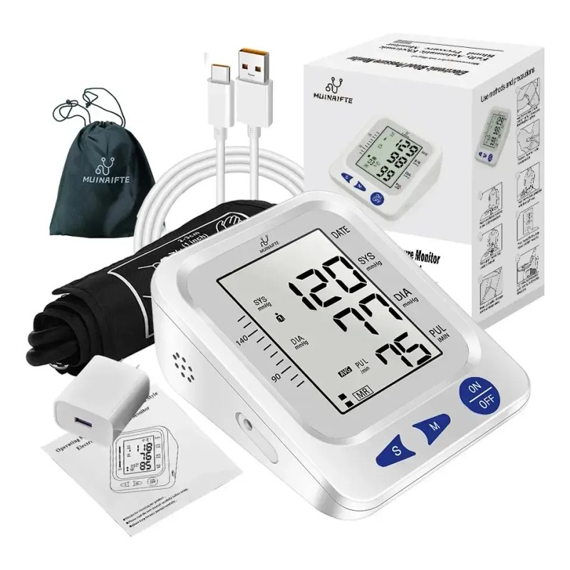 Tensiómetro Digital Para Medir La Presión Arterial, Brazalet