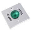 Door Release Button Stainless Steel 12‑24V Push to Exit NO