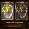 Lampeez Eagle Neon Sign, LED Eagle Night Light for Room