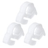 PATIKIL 3 Pcs Plastic Hose Clamp 3/8" Heavy Duty Speedy