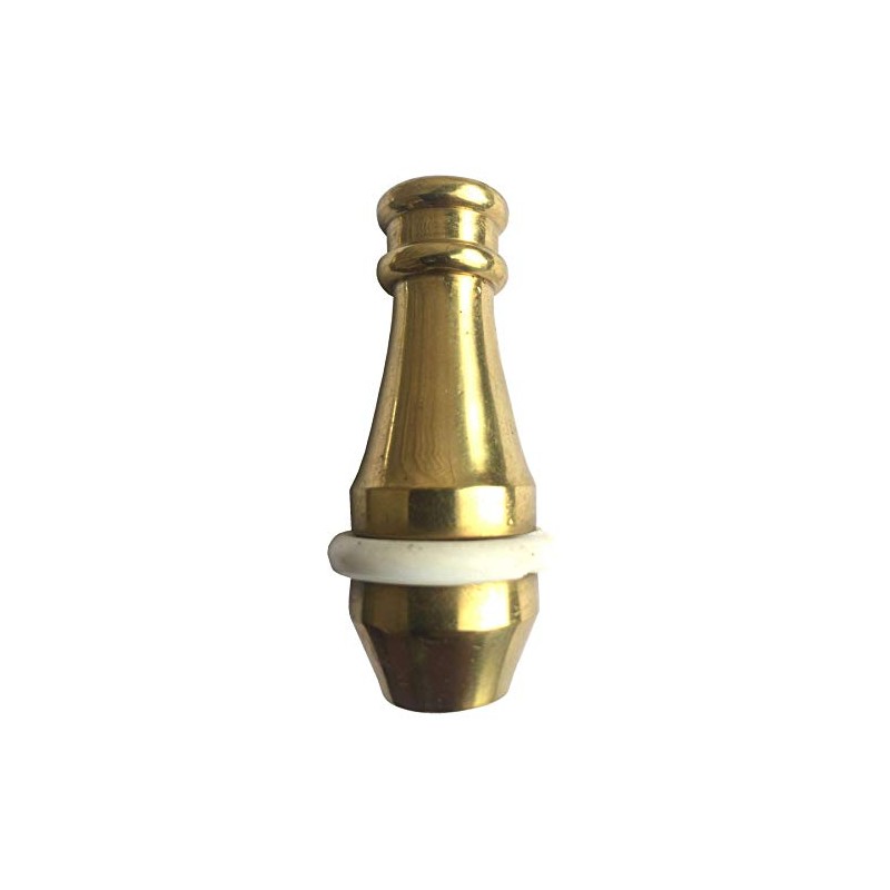 Penbrice Brass cord pull - Large solid brass 70g light