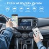 Linkstyle 2PCS Car Charger Panel, Dual 18W QC3.0 USB A
