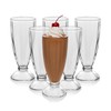 Libbey Fountain Shoppe Milkshake Glasses - Classic Old Fashioned Rootbeer