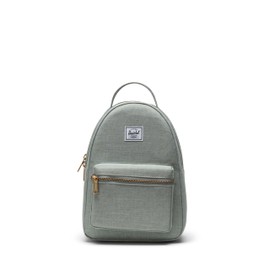Herschel Supply Co. Unisex Nova Backpack, Mini - 9L, Iceberg Green Crosshatch