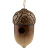 Birdhouse Acorn, Collectible Garden Decor, 9-inch
