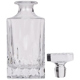 RCR Opera Luxion Crystal Whisky/Wine Square Decanter