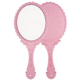 XPXKJ Hand Mirror Vintage Handheld Mirror with Handle Vanity Makeup Mirror Travel Mirrors