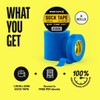 SPORTTAPE 6 Rolls Sock Tape - Blue - 1.9cm x