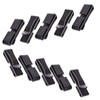 LUTIONS Pack of 20pcs Webbing Ending Clip Quick Slip Keeper
