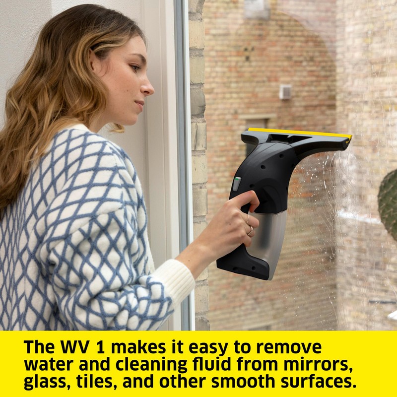 Kärcher WV 1 Plus Black Edition Window Vacuum Squeegee -