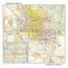 Phoenix, Arizona Wall Map, large - 22.75" x 21.5" (Laminated)