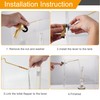 Hibbent 2 Pack Universal Toilet Tank Flush Lever Replacement, Toilet