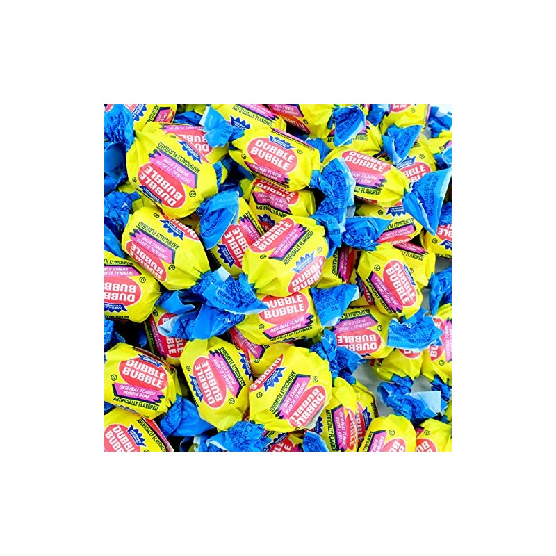 Dubble Original Classic Bubble Gum 1 Pound Bulk Bag -