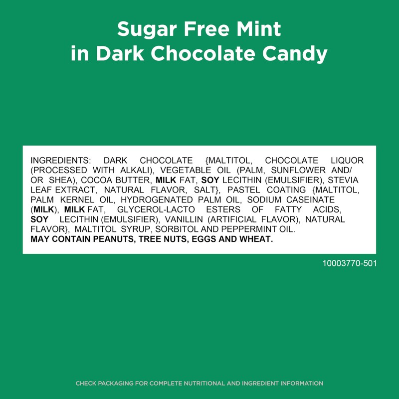RUSSELL STOVER Sugar Free Dark Chocolate Mint Patties Candy, 2