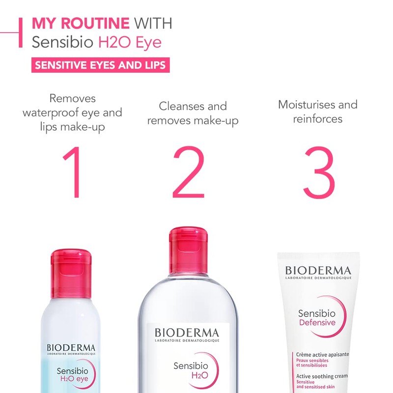 Bioderma Sansibio H2O Eye, 4.2 fl oz (125 ml)