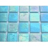 75 Sheet Baby Blue Iridescent 20mm Mosaic Tiles