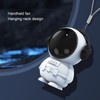Portable Fan Spaceman Shaped 2 Speeds USB Rechargeable Mini Neck