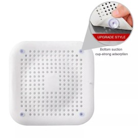 Unbranded Bathroom Drain Hair Catcher Bath Stopper Plug Water Sink Strainer Filter Shower - White, 1Pack(Only 1 pc)