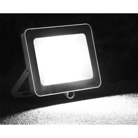 Energy Saving 50w LED Outdoor Floodlight Cool White IP Rated Waterproof Security Light White Body