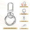 M METERXITY 30pcs Lobster Claw Buckle Zinc Alloy Swivel Rigger