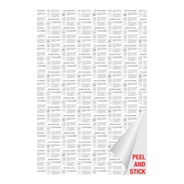 Office Depot® Brand Repositionable Self-Adhesive Foam Boards, 9" x 12", White, Pack of 2