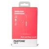 PantoneTM - Bluethooth Stereo Earphones - 5 Hours Autonomous, Pink
