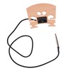 Wooden 4/4 Violin Bridge with Internally Mounted Piezo Pickup High