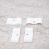 ULEIVA Replacement End Caps Set of 4 White Compatible with
