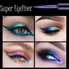 HERBENJOY Chameleon Eyeliner,Metallic Liquid Eyeliner Blue Changing Long-lasting Holographic Glitter