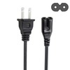 2 Prong Power Cord Replacement for JBL PartyBox Party Box