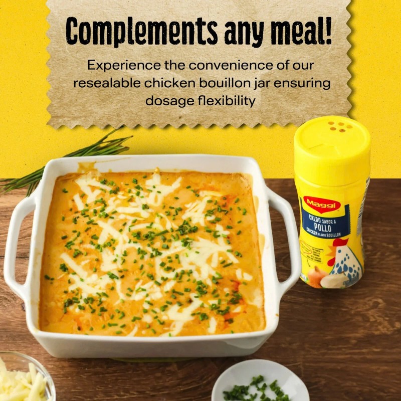 Maggi Granulated Chicken Flavor Bouillon Ground 16 oz x 2