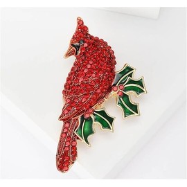 Retro Crystal Bird Brooches for Women Men Vintage Animal Brooch Pins Crystal Animal Birds Brooch Clothing Suit Accessories Jewellery Gifts, Metal