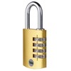 Yale YE3CB/38/131/1/GO YE3C Combination Safety Padlock YE3CB/38/131/GO, Gold
