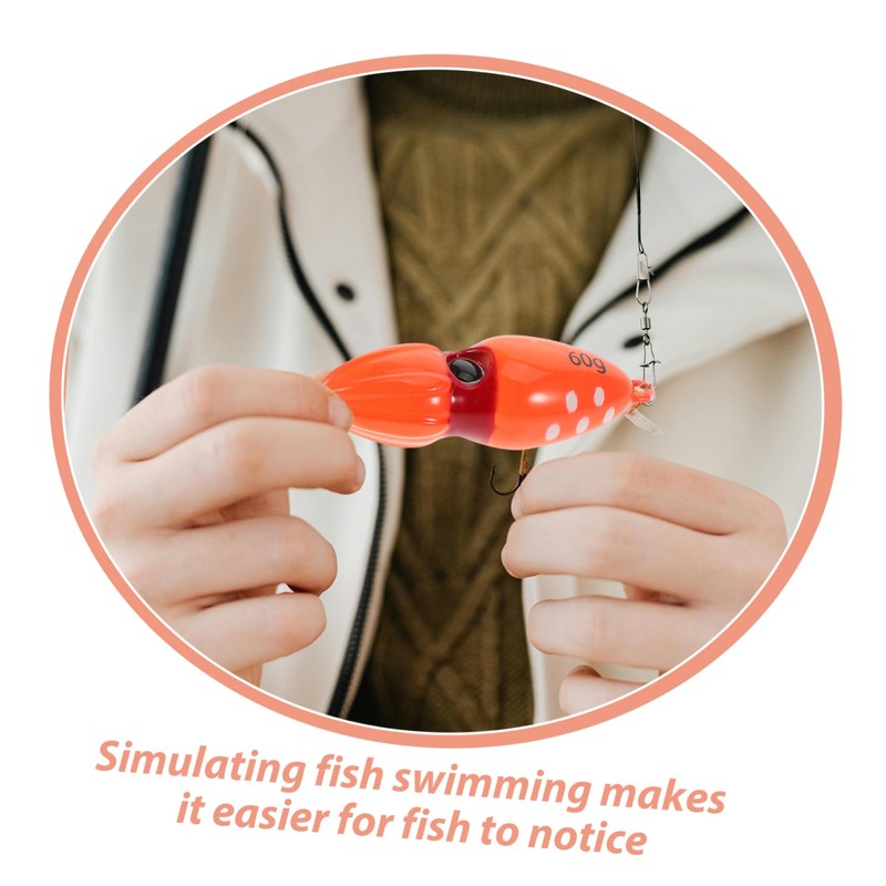 CORHAD Realistic Salmon Bait Cork Float Float for Freshwater Sea