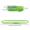 Vigorport Luggage Straps with Stretch Part, Suitcase Belt TSA Approved