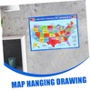 Operitacx Brilliant Maps Usa States Map Large Wall Art Learning