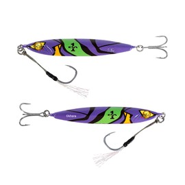 EVA x Dress A.T. Iwashi (Metal Jig R Sardine) 30g Initial Unit & Unit 2 Set Fishing Collaboration Tungsten Patapata Evangelion Goods